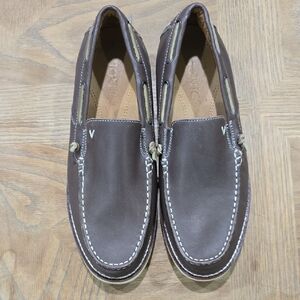 Vionic Dark Brown Men's Slip-On Loafers